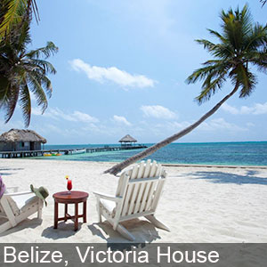 Victoria House is a spectacular beach in Belize
