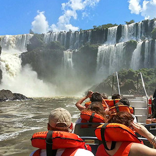 Iguassu is one of the spectacular waterfalls in the world