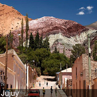 Jujuy is defined by the dramatic rock formations