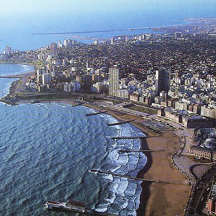 Mar del Plata has numerous hotels, restaurants, and casinos