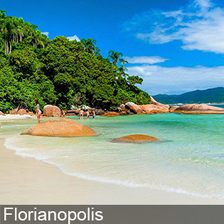 Florianopolis has some wonderful beaches