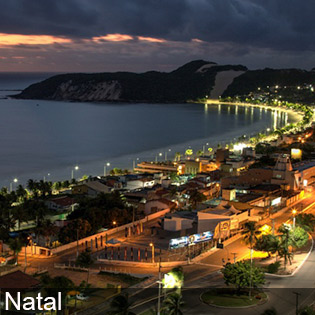 Natal is a quiet hamlet that attracts tourists