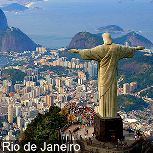 Christ the Redeemer keeps a watch over Rio De Janeiro