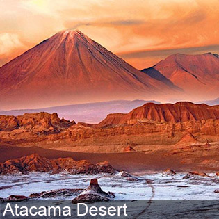 San Pedro de Atacama is an oasis located at 8,000 ft. height