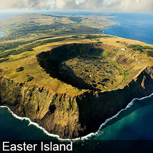 Easter Island is the most isolated island on earth