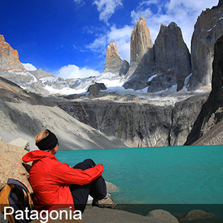 Patagonia in Chile has glacial fjords