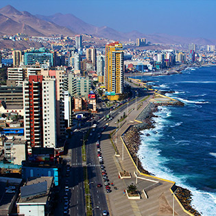 Antofagasta is a port city and regional capital in Peru