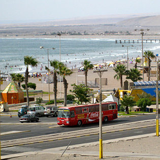 Arica is a quiet and beautiful town in Chile