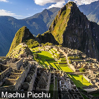 Machu Picchu is known as the Lost City of the Incas