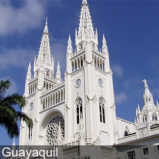 Guayaquil is a commercial center and major Pacific port