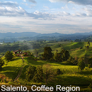 Salento is popular as the Coffee Region of Colombia