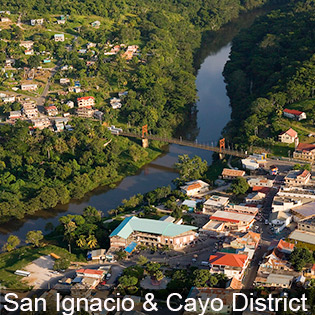 Panoramic view of San Ignacio and Cayo District