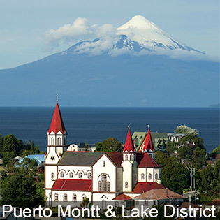 Puerto Montt is the gateway to the scenic Lake District