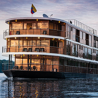 Cruise across the largest tropical rainforest on the Amazon