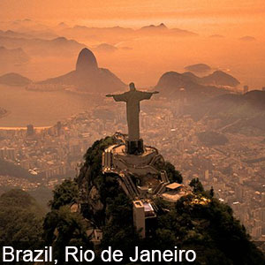 Christ the Redeemer at Rio de Janeiro, Brazil