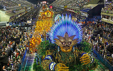 Brazil is a must place to visit during the annual carnival
