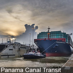 Ships that are used for the Panama Canal transit